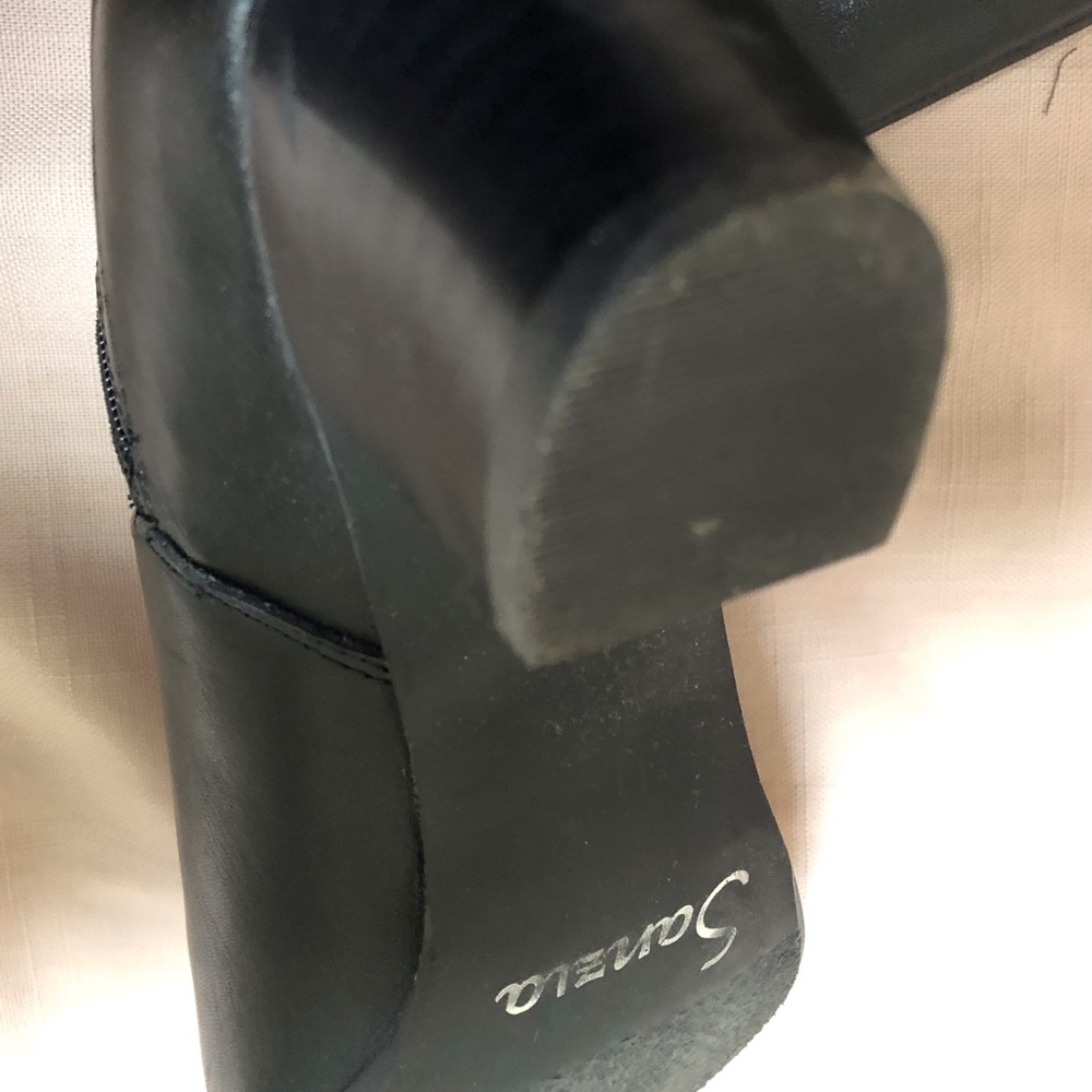 Black Sanzia boots size 9 Wide - Picture 3 of 3